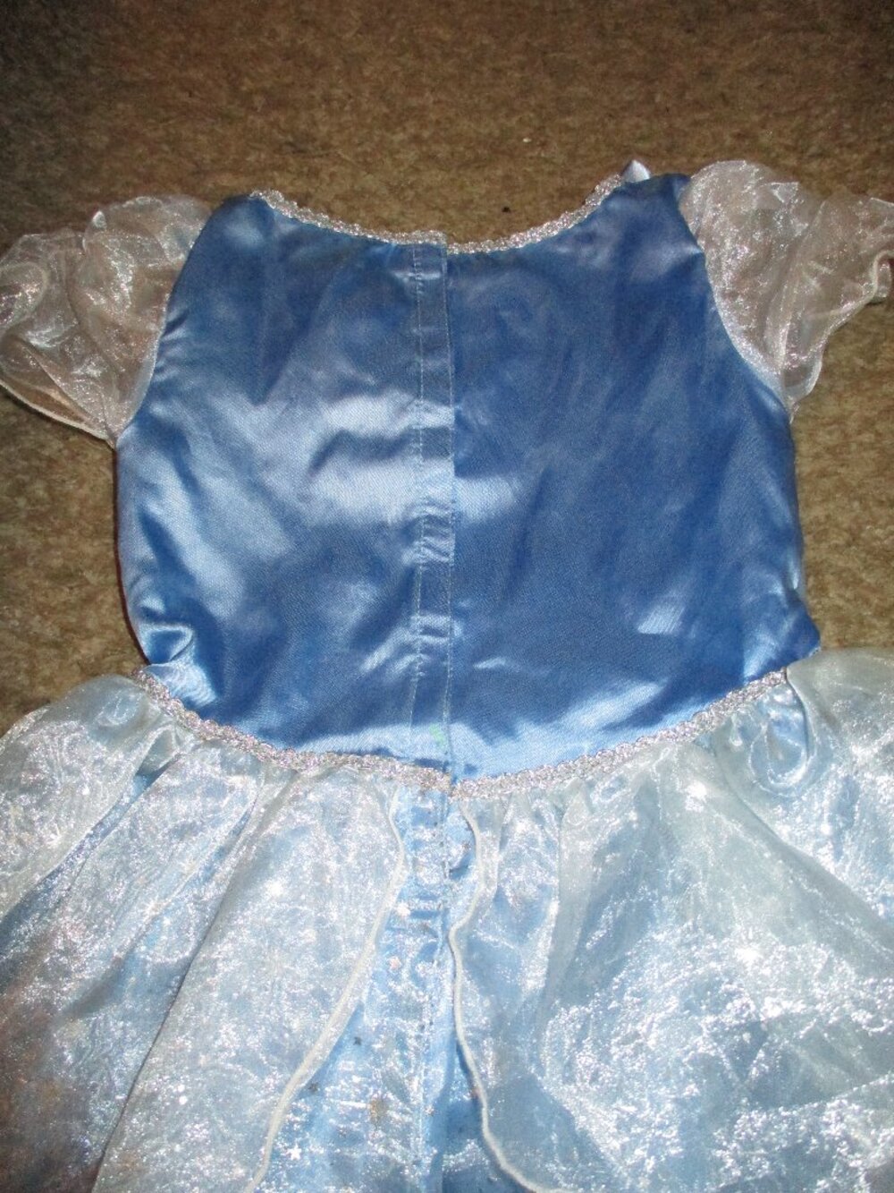 Disney  Cinderella Dress Costume sz 4-5 girls Toys R US - Picture 5 of 7